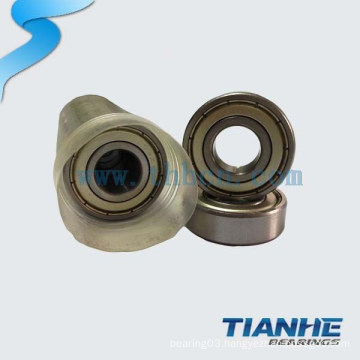 Sliding door wheel bearing low noise bearing